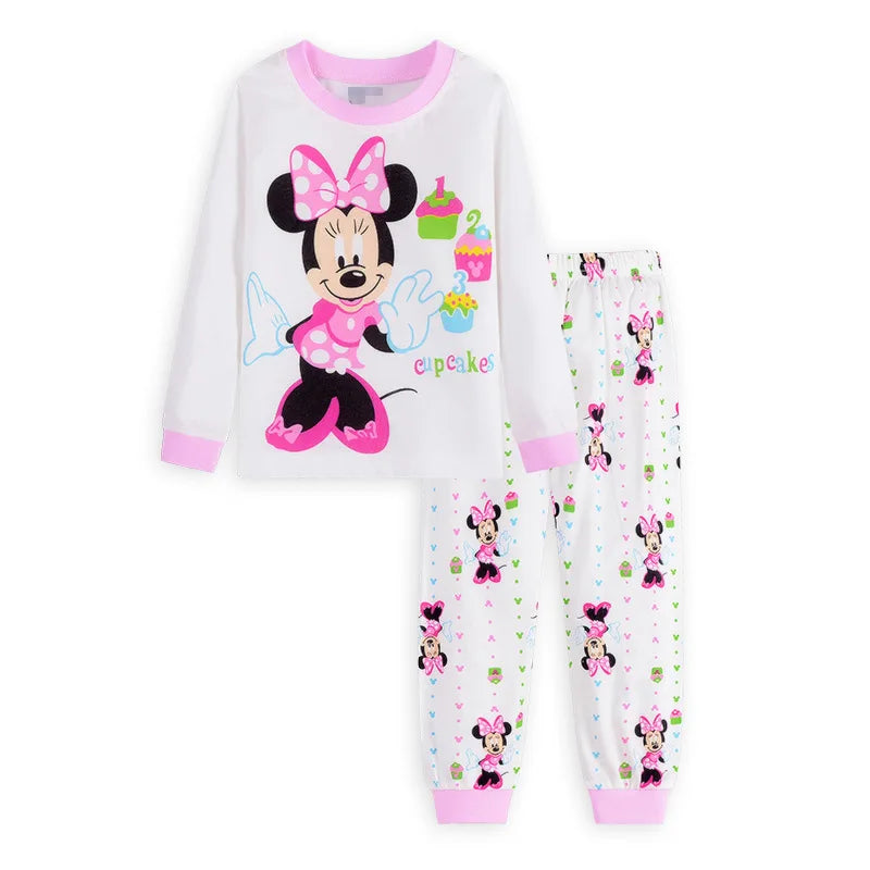 Kids Cartoon Pajamas Set
