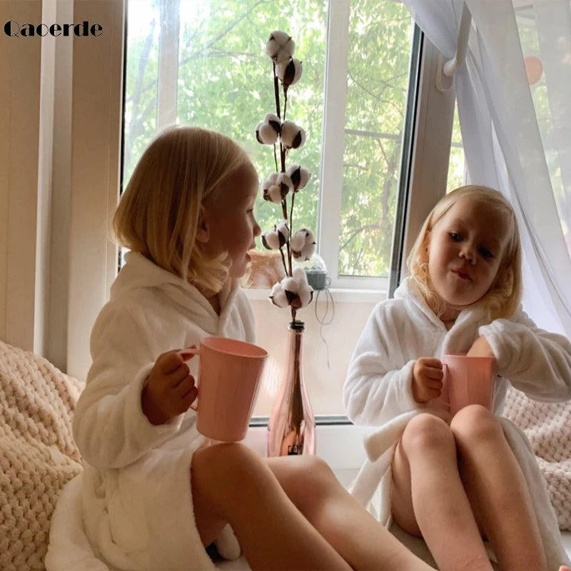 Children Bath Robes Flannel For Winter