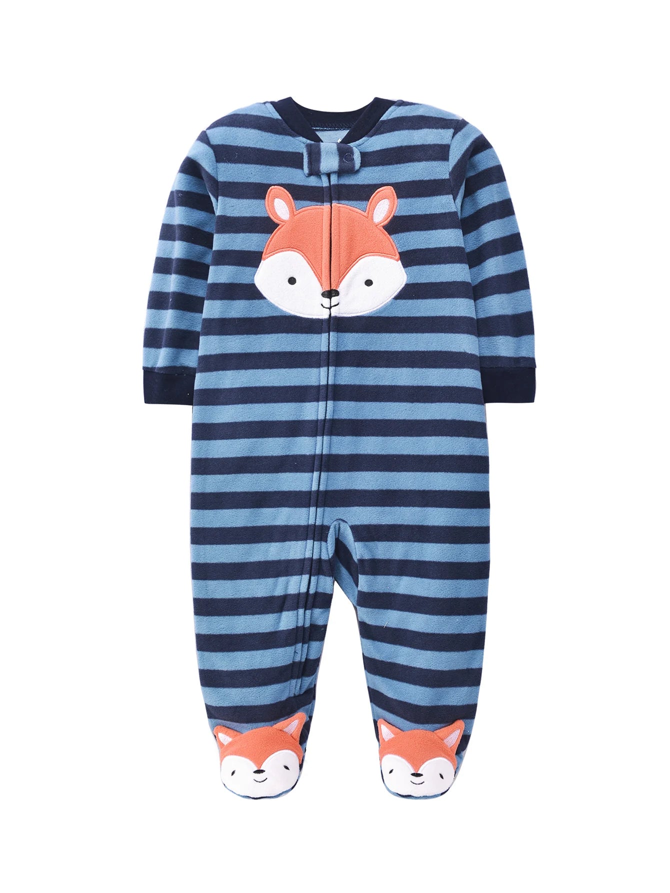 Dreamlets Animal Print Footed Pajamas