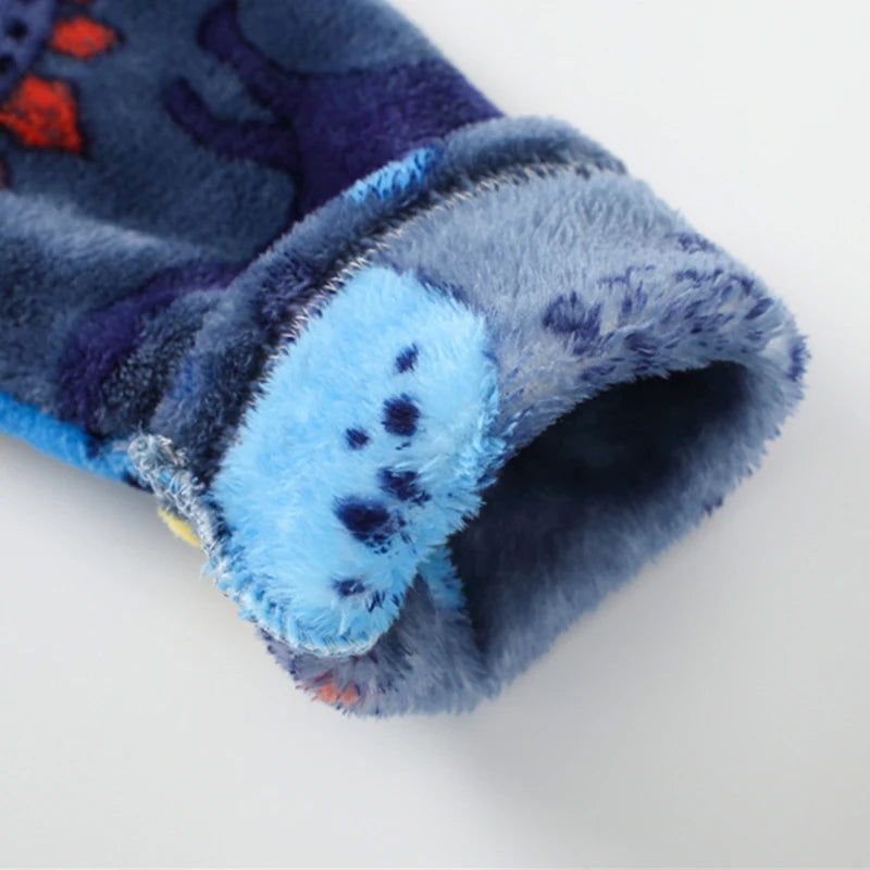 Children’s Plush Printed Bathrobe – Soft, Cozy & Adorably Fun