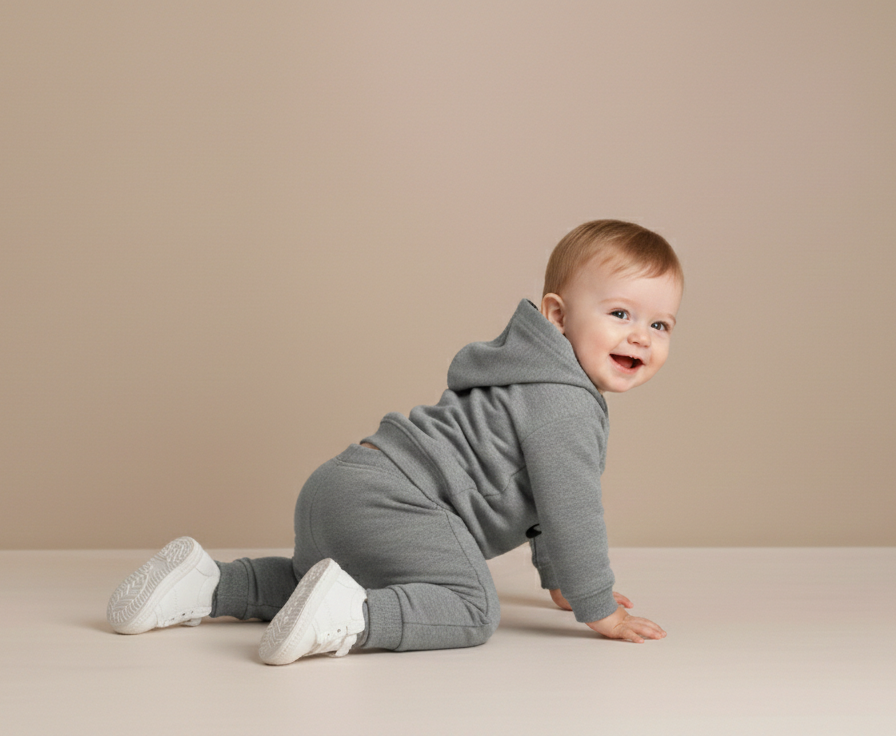 💙 I Love My Papa Baby Hoodie Set