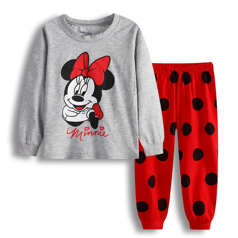 Kids Cartoon Pajamas Set