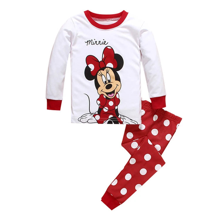 Kids Cartoon Pajamas Set