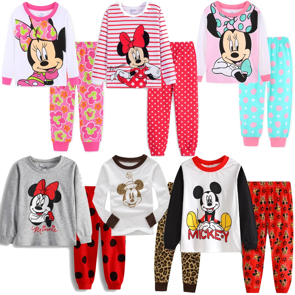 Kids Cartoon Pajamas Set