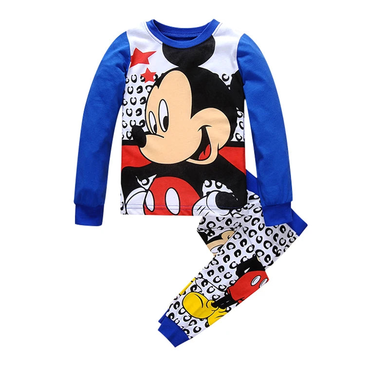 Kids Cartoon Pajamas Set