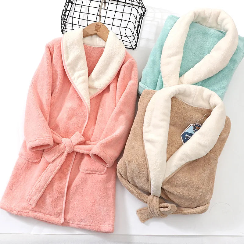Thick Winter Bathrobes