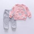 Kitty Print Tracksuit Set