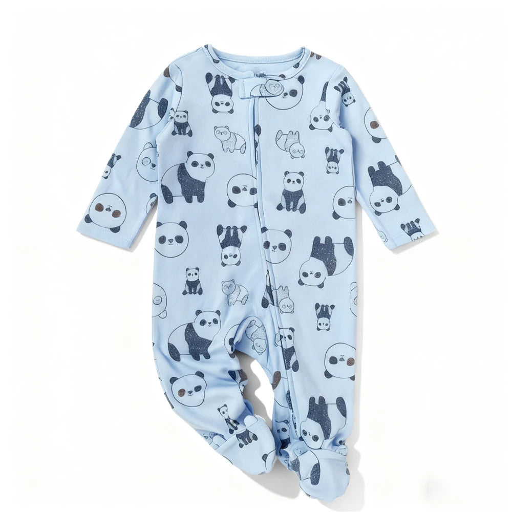 Baby Zip Pajamas – Floral & Modern Prints