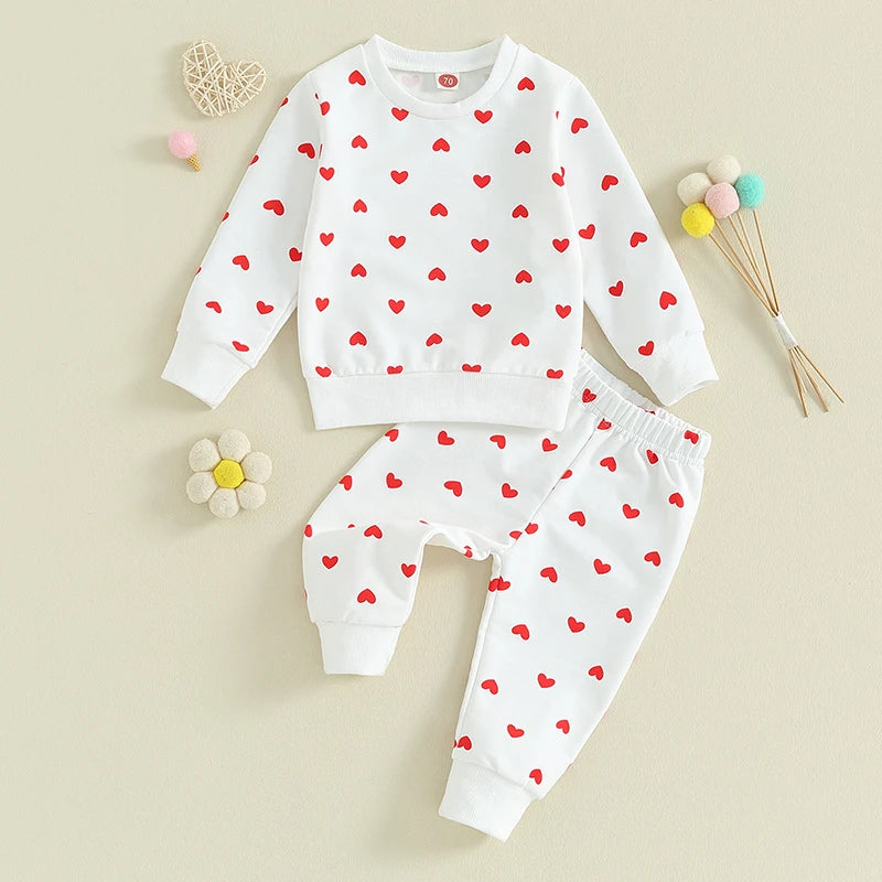 Mini Hearts Baby Set