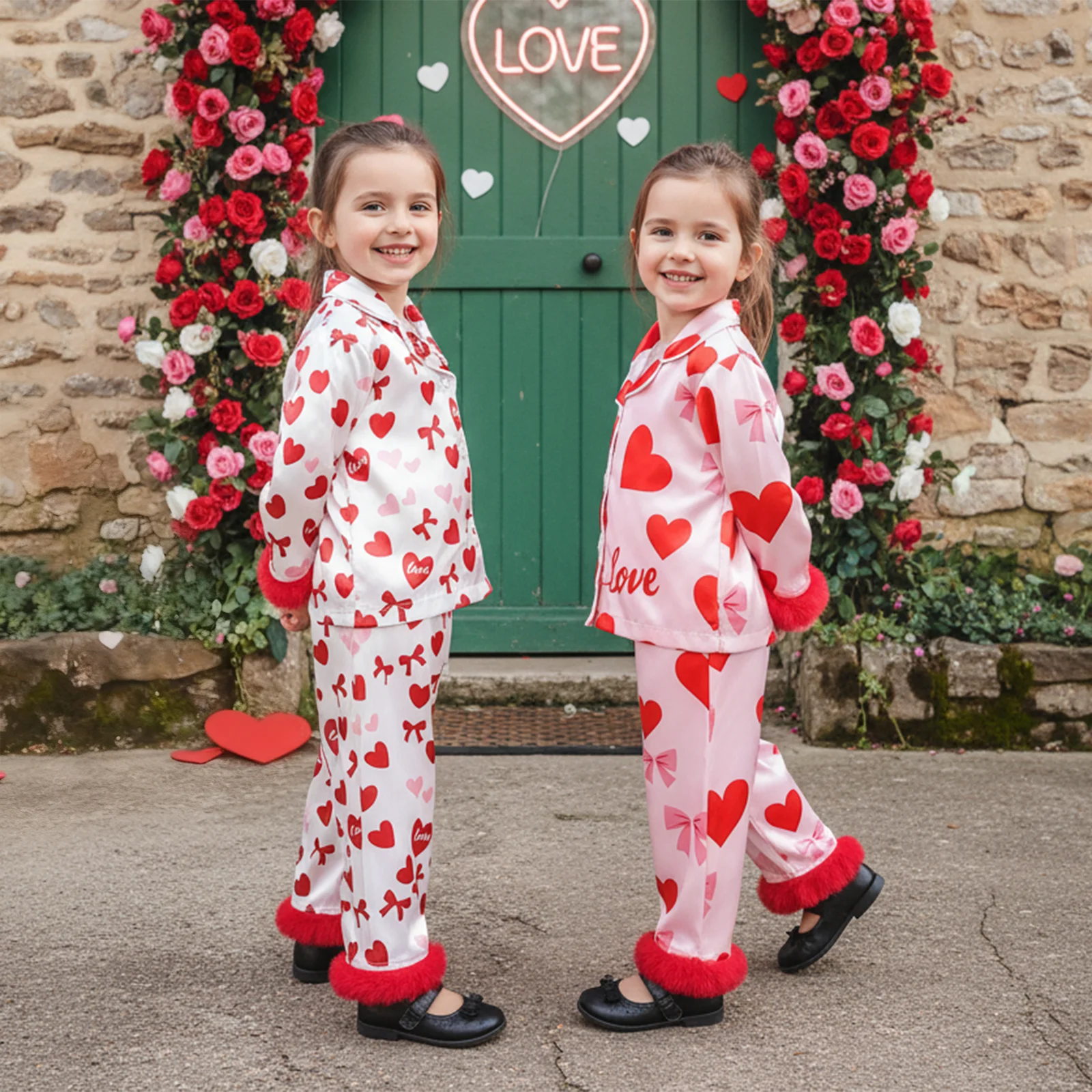 Love Heart Pajamas