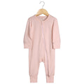 Baby Zip Pajamas – Solid Neutrals Collection