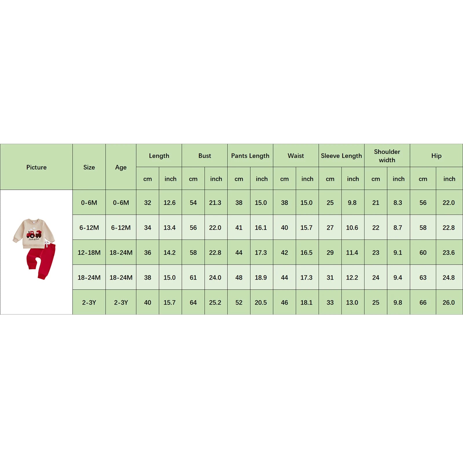 Loads of Love Toddler Set