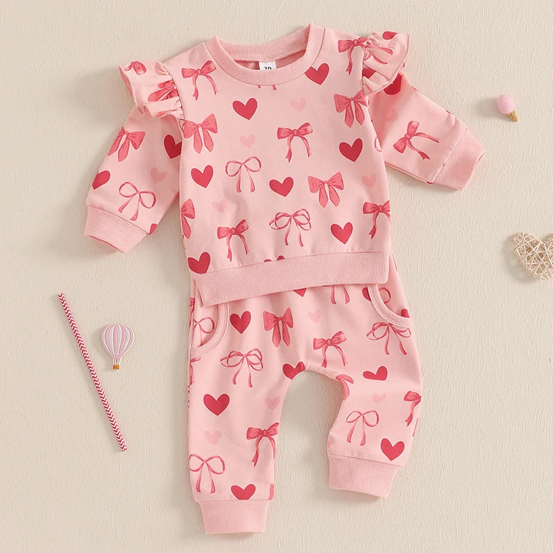 Sweetheart Bow Baby Set