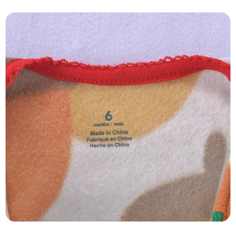 Dreamlets Animal Print Footed Pajamas