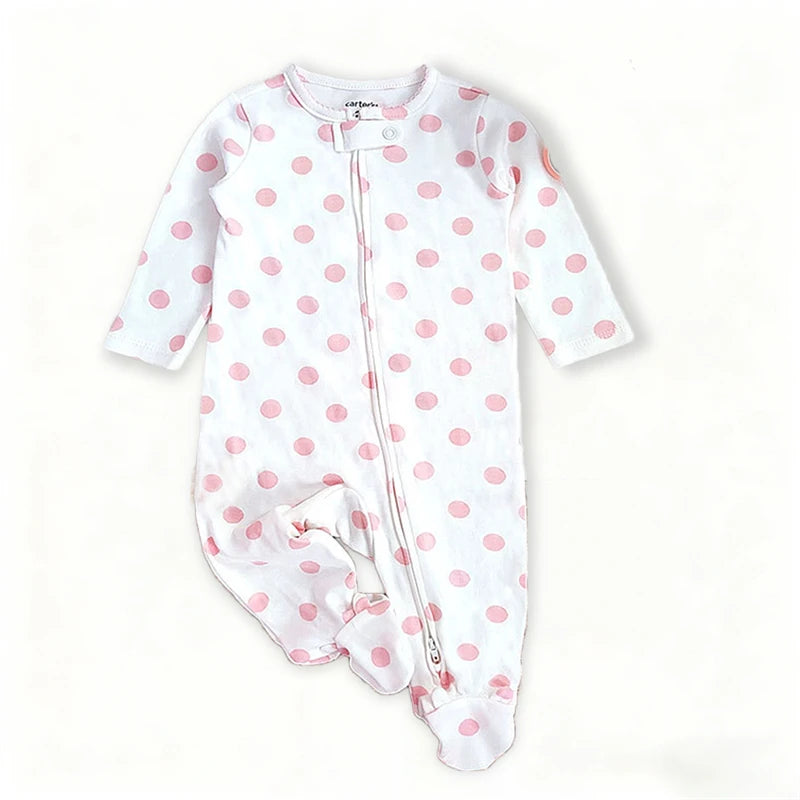 Baby Zip Pajamas – Floral & Modern Prints
