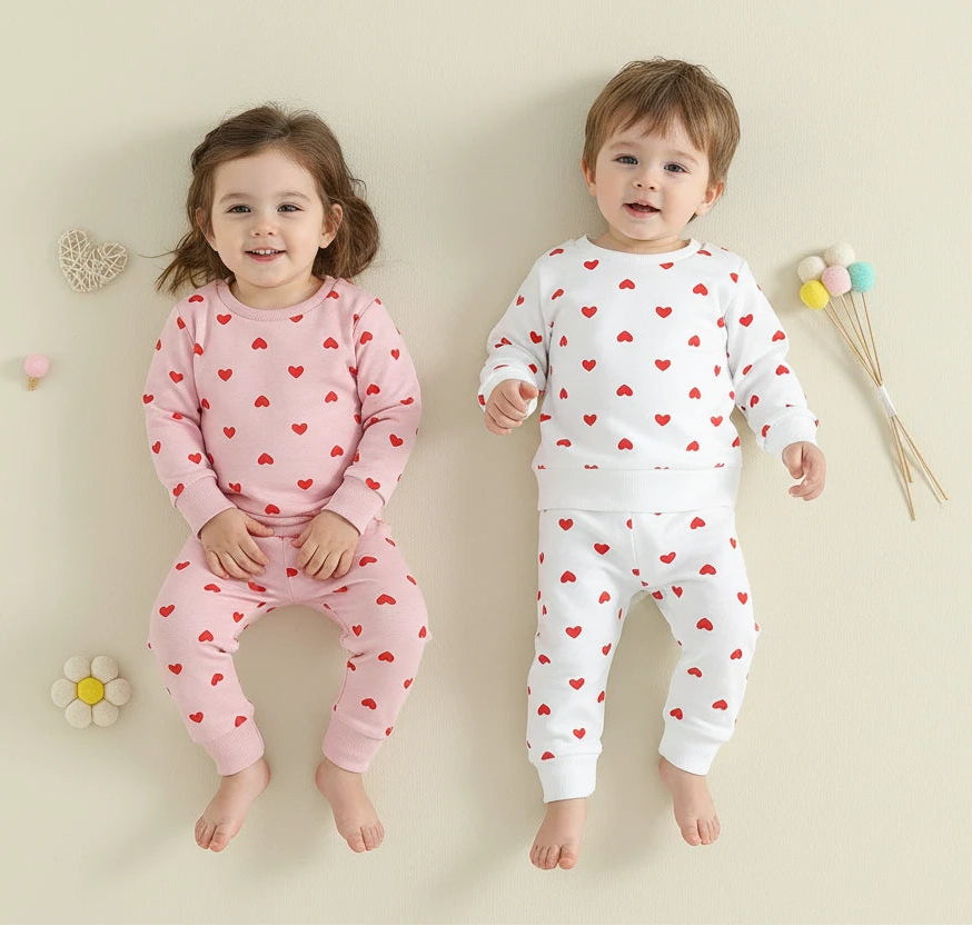 Mini Hearts Baby Set
