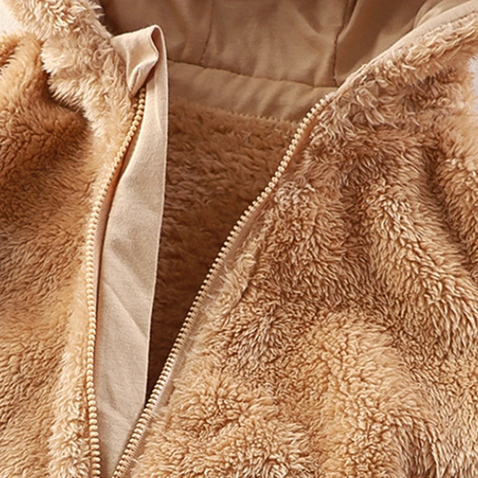 SnuggleBuddie Ultra-Soft Animal Fleece Romper