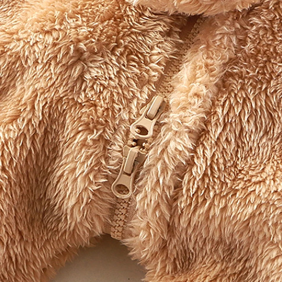 SnuggleBuddie Ultra-Soft Animal Fleece Romper