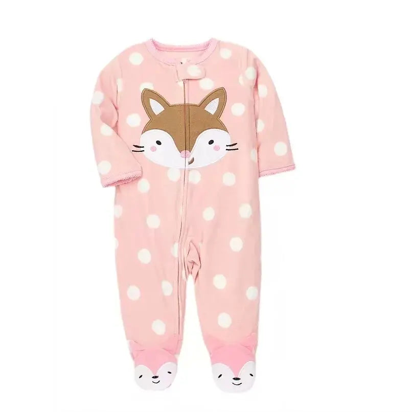 Dreamlets Animal Print Footed Pajamas