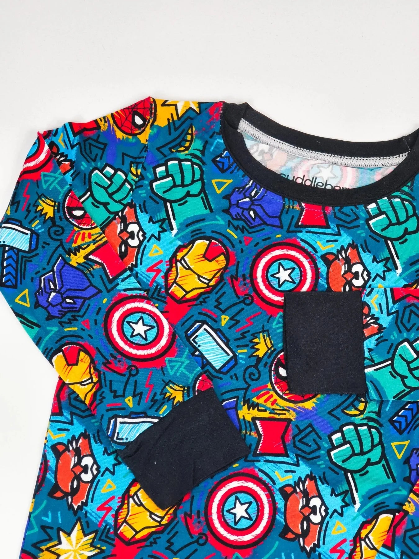 🦸‍♂️ Superhero Kids 2-Piece Pajama Set