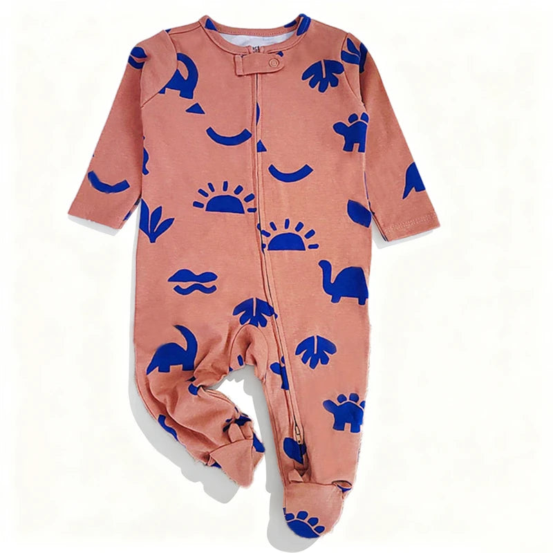 Baby Zip Pajamas – Floral & Modern Prints
