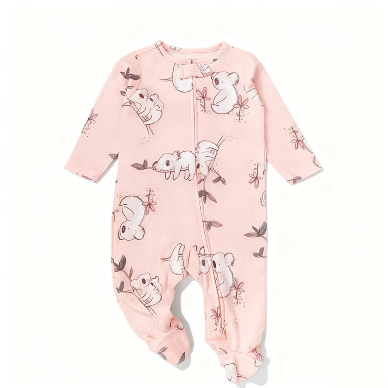 Baby Zip Pajamas – Floral & Modern Prints